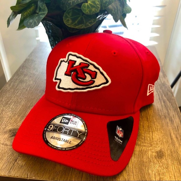 New Era Other - Kansas City Chiefs Men's Red New Era 9Forty Adjustable Baseball Cap